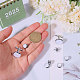 Brass with White Shell Cufflinks(FIND-GL0002-07)-3