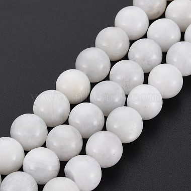 Brins de perles de pierre de lune arc-en-ciel naturel(G-N328-024)-2