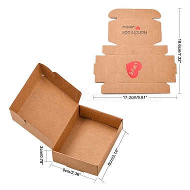 Caja de regalo de papel kraft(CON-L014-A02)-3