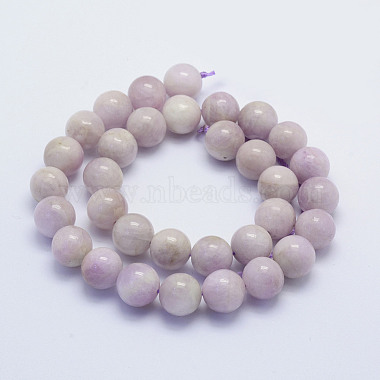 Natural Kunzite Beads Strands(G-L478-11-12mm)-3