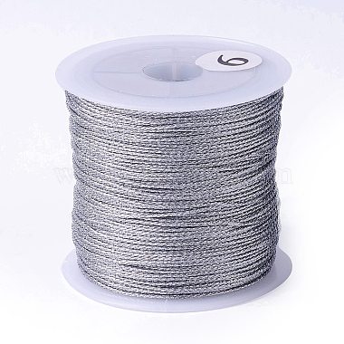 0.6mm Silver Metallic Cord Thread & Cord