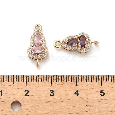 Glass Gourd Connector Charms(KK-M314-16KCG)-3