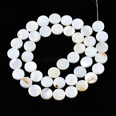 Natural Freshwater Shell Beads Strands(SHEL-Q024-016)-2