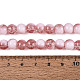 Knistern GlasPerlenstr&auml;nge(GLAA-U001-8mm-13)-4