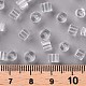 Perles de clairon rondes en verre de couleurs transparentes(SEED-S045-001A-C03)-4