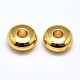 Brass Flat Round Spacer Beads(X-KK-M085-22G-NR)-2