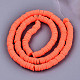 Handmade Polymer Clay Beads Strands(CLAY-R089-6mm-123)-2