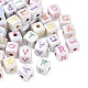 Plating Opaque Acrylic Beads(AC-CBA529B-02)-1