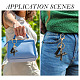 1Pc Resin Letter Keychains(KEYC-TADJ0001-09X)-6