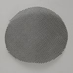 Polyester Fiber Mesh Planter Mat, Flower Pot Bottom Drainage, Canvas Sheet. Flat Round, Black, 100x0.5mm(DIY-WH20031-026D)