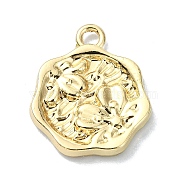 Alloy Pendants, Polygon, Golden, 19x16x3mm, Hole: 2mm(PALLOY-S188-03G)