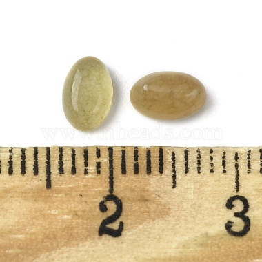 natürliche weiße Jade cabochons(G-A094-01A-14)-3