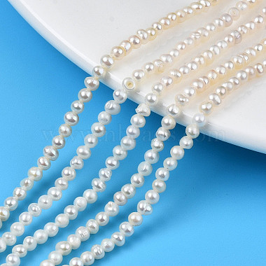 Seashell Color Potato Pearl Beads