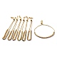 Adjustable Brass Enamel Slider Bracelets(BJEW-L652-23-G)-1