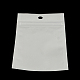 Жемчужная пленка пластиковая сумка на молнии(X-OPP-R003-16x24)-1