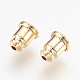 Brass Ear Nuts(X-KK-F759-37G-NF)-1