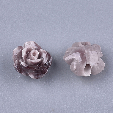 Синтетических коралловых бусин(CORA-S026-21A-06)-2