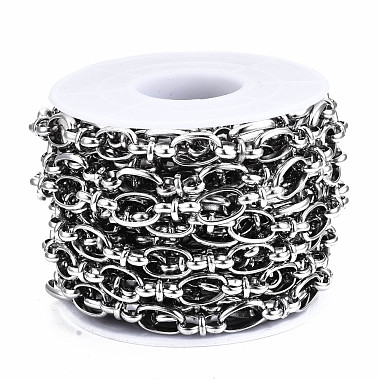 Tarnish Resistant 304 Stainless Steel Oval Link Chains(CHS-S008-003P)-2