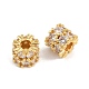 Brass Micro Pave Clear Cubic Zirconia Beads(KK-CBA78C7-12G)-1