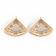 Brass Micro Pave Cubic Zirconia Pendants(KK-S356-296-NF)-1