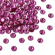 Preciosa&reg MAXIMA Crystal No Hotfix Flatback Stones, Czech Crystal, Dura Foiling, Round(438 11 615 Chaton Rose), 70350 Fuchsia, SS16(3.8~4mm)(Y-PRC-NSS16-70350)