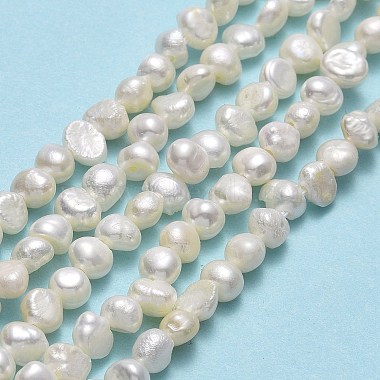 hebras de perlas de agua dulce cultivadas naturales(PEAR-A005-05E-01)-2