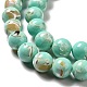 Synthetic Turquoise and Sea Shell Assembled Beads Strands(G-D482-01D-08)-4