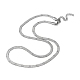 304 Stainless Steel Herringbone Chain Necklaces(NJEW-P282-06P)-2