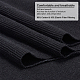 85% Cotton & 15% Elastic Fiber Ribbing Fabric for Cuffs(FIND-WH0150-92B)-5