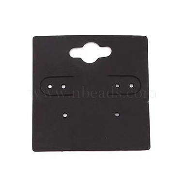 Black Square Paper Earring Display Cards