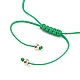 Bracelets de perles tressées en pierres précieuses naturelles et synthétiques pour femmes(BJEW-JB07725)-7