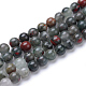 Natural African Bloodstone Beads Strands(X-G-R345-8mm-50)-1