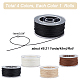 Elite 4 Rolls 4 Colors Round Waxed Polyester Cord(YC-PH0002-38A)-2