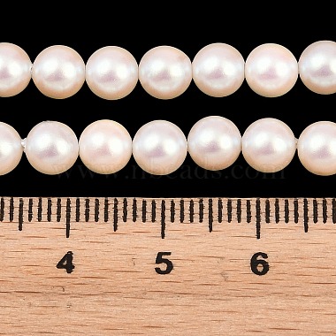 Electroplated Shell Pearl Beads Strands(BSHE-C011-01A)-4