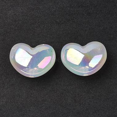 UV Plating Rainbow Iridescent Acrylic Beads(X-OACR-H015-02)-3