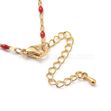 304 Stainless Steel Link Chain Necklaces(NJEW-JN03084-06)-3