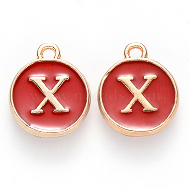 Golden Plated Enamel Alloy Charms(ENAM-SZ0001-26C-X)-2