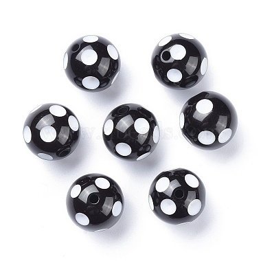 20MM Chunky Bubblegum Acrylic Round Beads(X-SACR-S146-20mm-09)-2