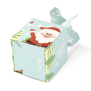 Christmas Theme Paper Fold Gift Boxes(CON-G012-03D)-5