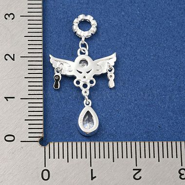 Silver 925 Sterling Silver Pendants(STER-A031-01A)-3