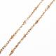 304 Stainless Steel Cable Chain Necklaces(NJEW-P147-06)-3