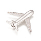 Brass Micro Pave Cubic Zirconia Airliner Beads(X-ZIRC-L078-005P-NR)-2