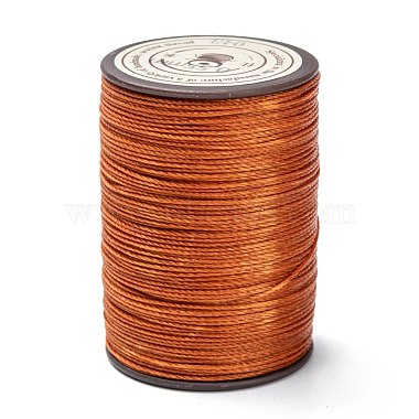 0.55mm Chocolate Waxed Polyester Cord Thread & Cord