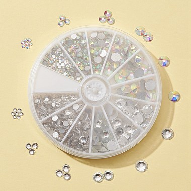 10 estilo cristal con parte trasera plana y diamantes de imitación(RGLA-FS0001-04)-6
