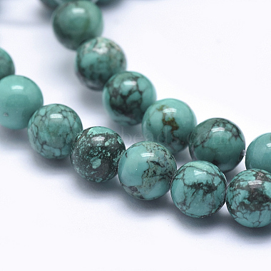 Natural Turquoise Beads Strands(X-TURQ-G148-06-6mm)-3