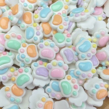 Cartoon Opaque Resin Cabochons(RESI-C039-03G)-2