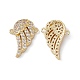Brass Micro Pave Cubic Zirconia Connector Charms(KK-E068-VC079)-1