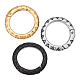 unicraftale 3pcs 3 couleurs 304 anneaux de porte à ressort en acier inoxydable(STAS-UN0041-74)-1