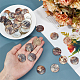 40pcs 2-hole shell buttons(BUTT-GO0001-10)-3