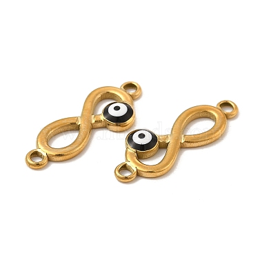 201 Stainless Steel Enamel Connector Charms(STAS-P320-16G-02)-2